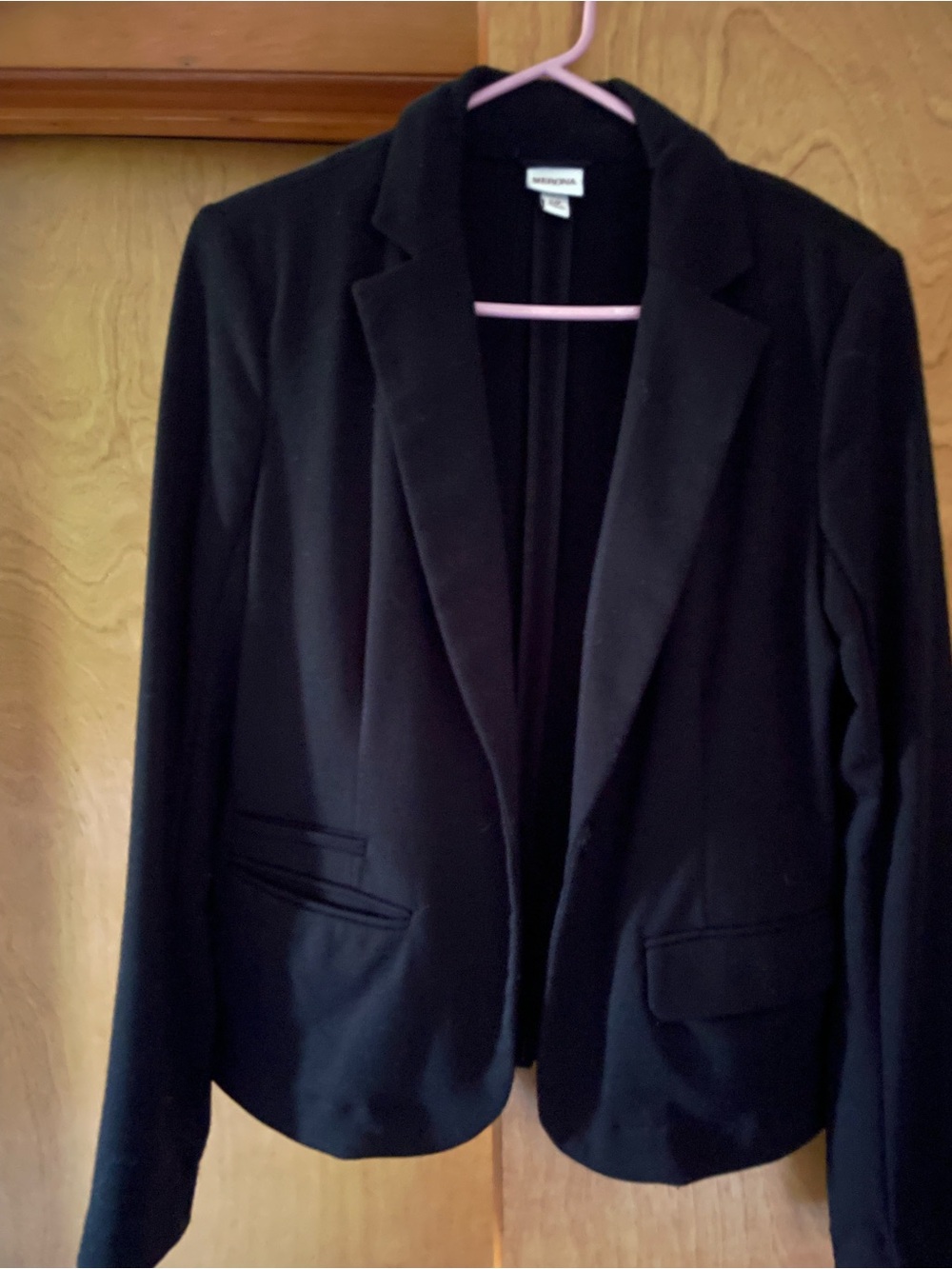 Merona Black Women's Tailored Blazer